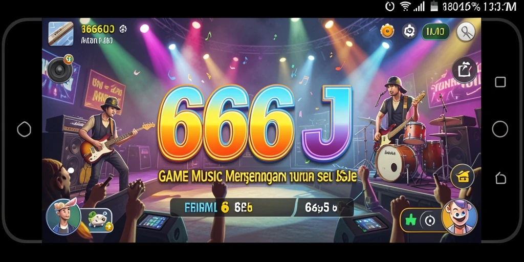 Gameplay interaktif yang menyenangkan dan penuh dengan tantangan musik.