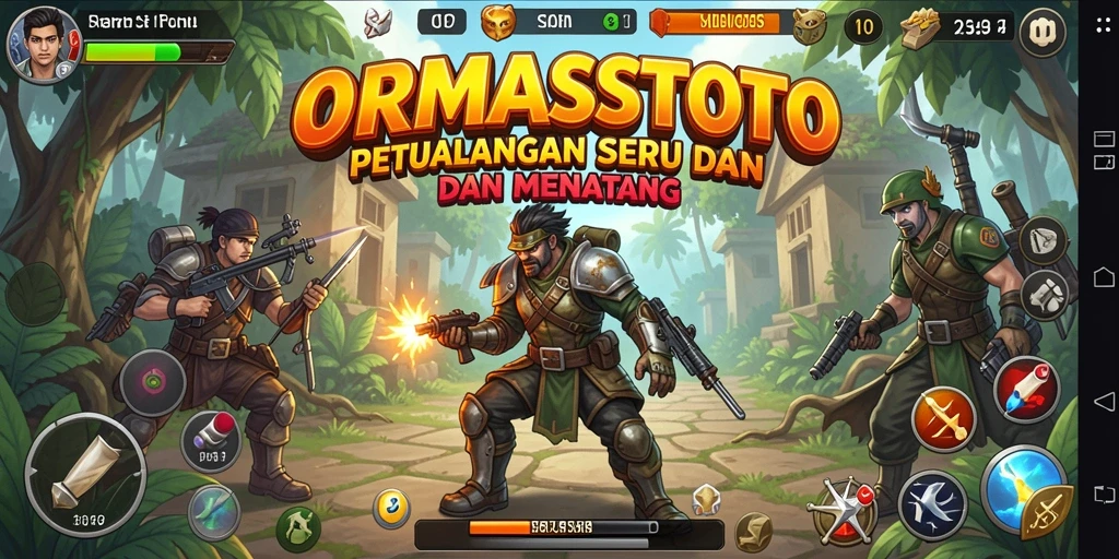 Screenshot menarik dari gameplay ORMASSTOTO yang penuh aksi.