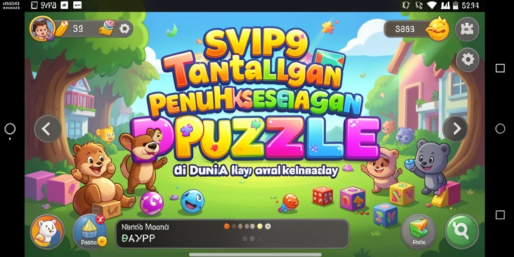 Tampilan dari gameplay <strong>SVIP9</strong> yang penuh warna dan menggugah semangat.